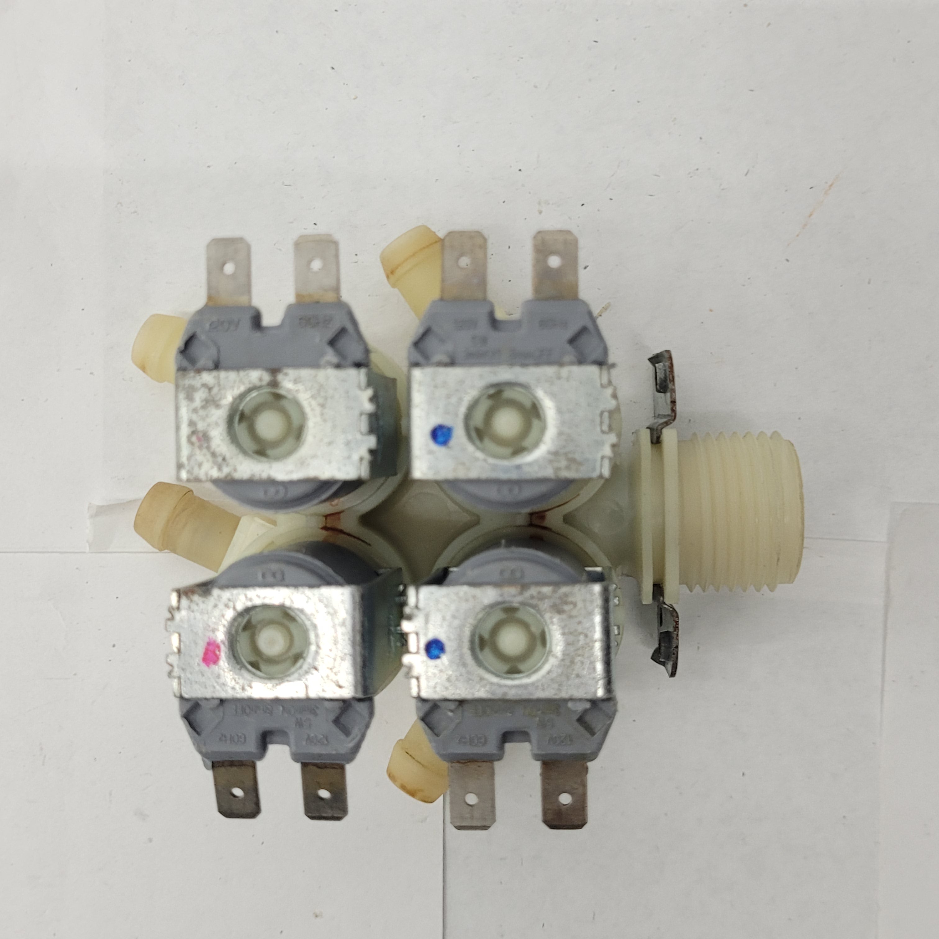 LG Front Load Washing Machine Water Inlet Valve Assembly 5220FR2008F LG Front Load Washing Machine Water Inlet Valve Assembly 5220FR2008F